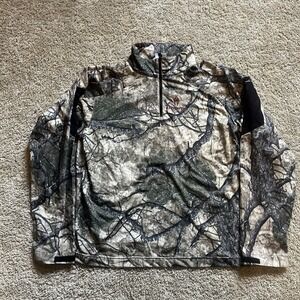 Kryptek Highlander 1/4 Zip Pullover Jacket Mens Xl Long Sleeve Camouflage
